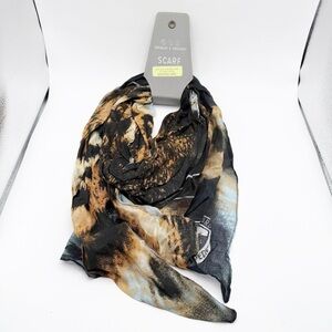 Threads 4 Thought leopard Print Scarf endangered